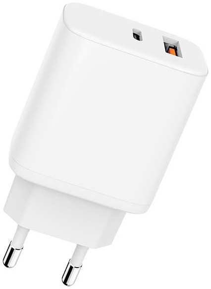 Сетевое зарядное устройство CARMEGA USB A+C 20W White (CAR-WC104) 9098015107