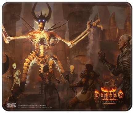 Игровой коврик Diablo Blizzard Diablo II Resurrected Mephisto L (FBLMPD2MPHIST210L)