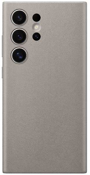Чехол Samsung Vegan Leather Case для Samsung Galaxy S24 Ultra, серо-коричневый (GP-FPS928HCAAR) 9098032610