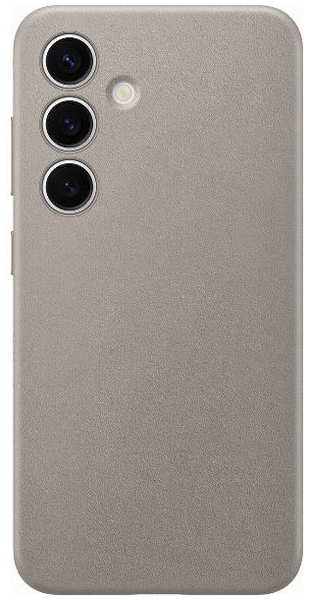 Чехол Samsung Vegan Leather Case для Samsung Galaxy S24, серо-коричневый (GP-FPS921HCAAR) 9098032673