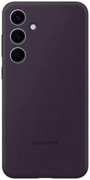 Чехол Samsung Silicone Case для Samsung Galaxy S24+ Dark Purple (EF-PS926TEEGRU) 9098032886