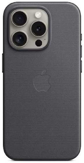 Чехол Apple FineWoven with MagSafe для iPhone 15 Pro Black (MT4H3) 9098034533