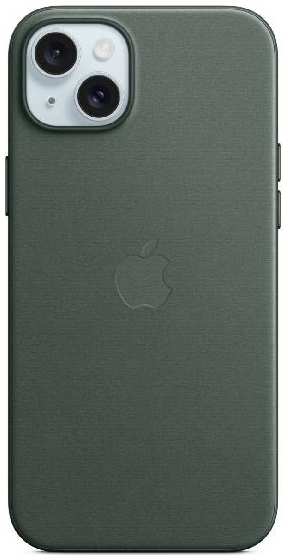 Чехол Apple FineWoven with MagSafe для iPhone 15 Plus Evergreen (MT4F3) 9098034539