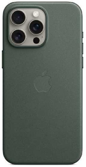 Чехол Apple FineWoven with MagSafe для iPhone 15 Pro Max Evergreen (MT503) 9098034559