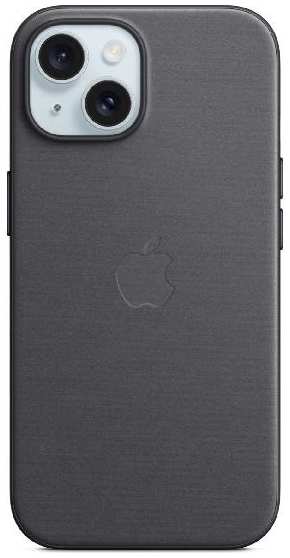 Чехол Apple FineWoven with MagSafe для iPhone 15 Black (MT393) 9098034593