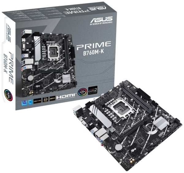 Материнская плата ASUS Prime B760M-K (90MB1FI0-M0EAY0)