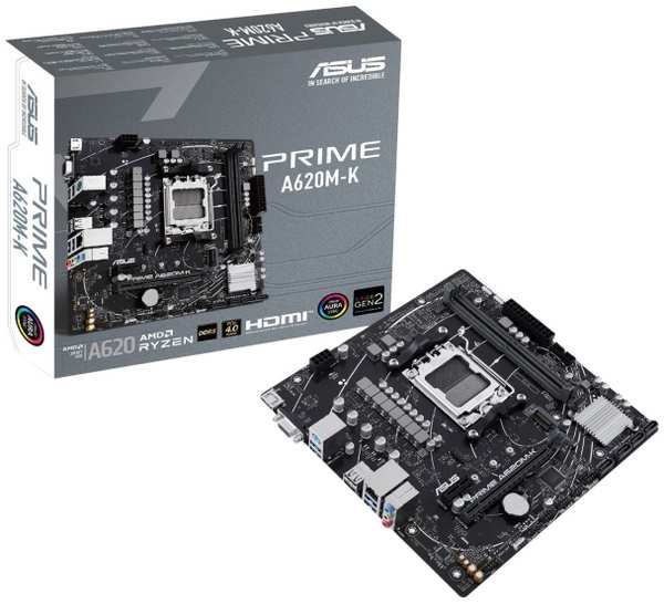 Материнская плата ASUS Prime A620M-K (90MB1F40-M0EAY0)