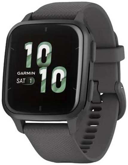 Смарт-часы Garmin Venu Sq 2, 40,6 мм, серые (010-02701-10) 9098051012