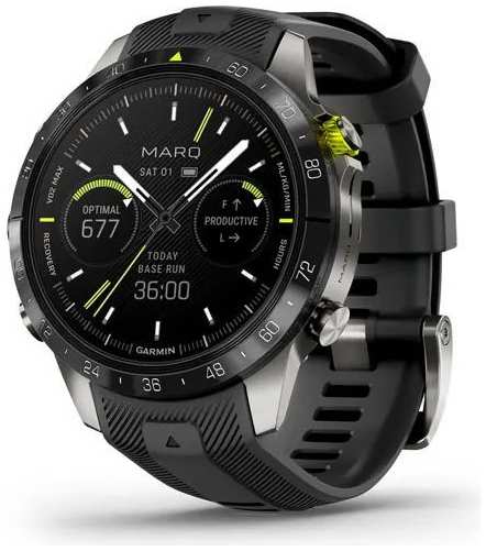 Смарт-часы Garmin MARQ Athlete Gen 2, 46 мм, серые (010-02648-41) 9098051020