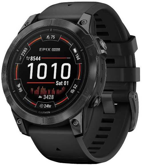 Смарт-часы Garmin Epix Gen 2, 47 мм, серые стальные (010-02582-01) 9098051076