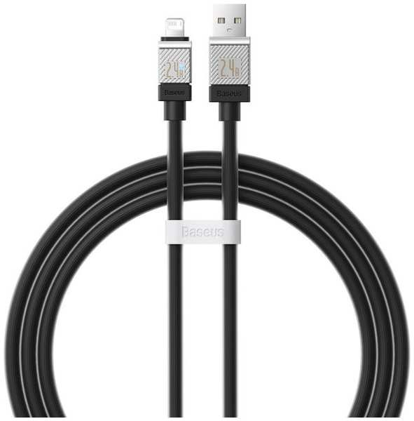 Кабель Baseus CoolPlay Series Fast Charging Cable Type-C/Lightning 1m Black (CAKW000401)