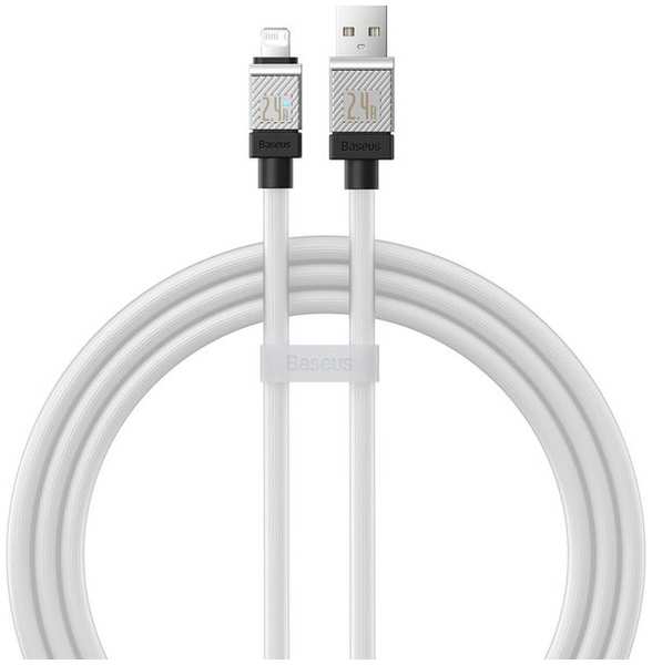 Кабель Baseus CoolPlay Series Fast Charging Cable Type-C/Lightning 1m White (CAKW000402)