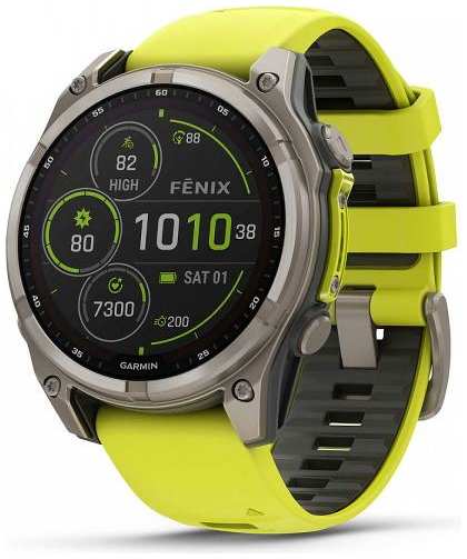 Смарт-часы Garmin Fenix 8 Solar Sapphire 47mm