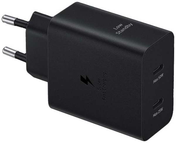 Сетевое зарядное устройство Samsung EP-T5020X 50W 2xUSB-C