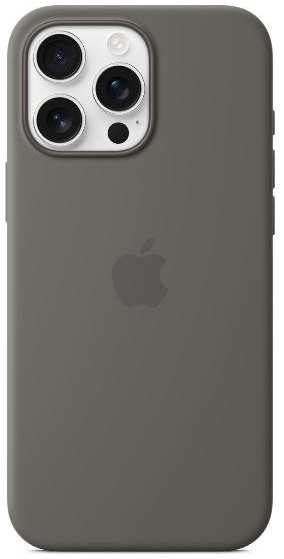 Чехол Apple Silicone Case with MagSafe для iPhone 16 Pro Max Stone Gray (MYYV3) 9098053028