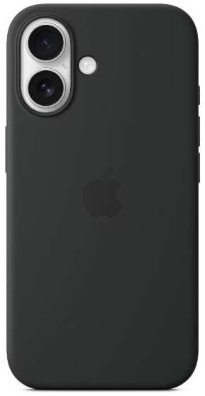 Чехол Apple Silicone Case with MagSafe для iPhone 16 Black (MYY13) 9098053045