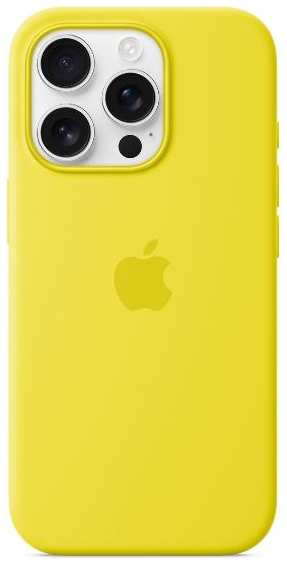 Чехол Apple Silicone Case with MagSafe для iPhone 16 Pro Star Fruit (MYYQ3) 9098053063