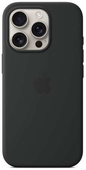 Чехол Apple Silicone Case with MagSafe для iPhone 16 Pro Black (MYYJ3) 9098053069