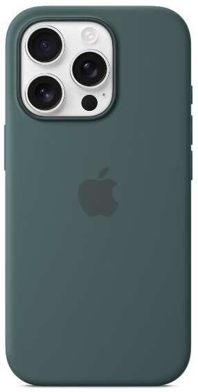 Чехол Apple Silicone Case with MagSafe для iPhone 16 Pro Lake Green (MYYR3) 9098053074