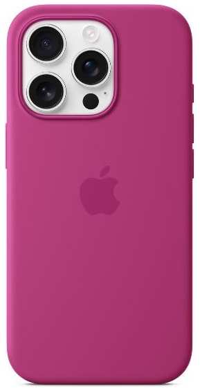 Чехол Apple Silicone Case with MagSafe для iPhone 16 Pro Fuchsia (MYYN3) 9098053078