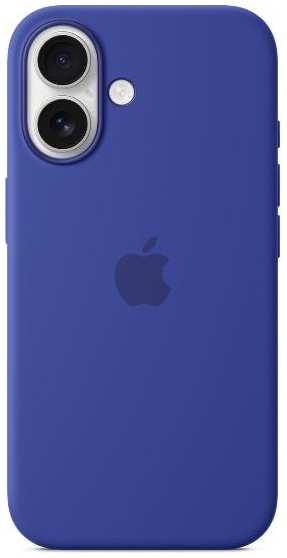 Чехол Apple Silicone Case with MagSafe для iPhone 16 Ultramarine (MYY63)