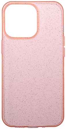 Чехол Deppa Chic для Apple iPhone 13 Pro, розовый/прозрачный/серебристые блестки (87926) 9098061045