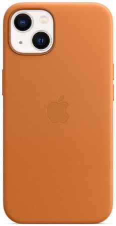 Чехол Apple Leather Case MagSafe для iPhone 13 Golden (MM103ZE/A)