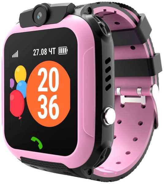 Детские умные часы Geozon Lite Plus Pink (G-W18PNK) 9098071994
