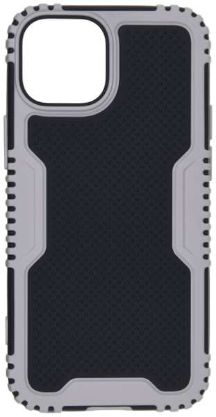 Чехол CARMEGA Defender для iPhone 13 mini Silver (CAR-SC-DFIPH13MSL)