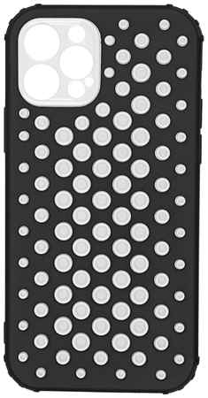 Чехол CARMEGA Dot2 для iPhone 12 Pro Black (CAR-SC-IP12PRDT2BK) 9098089589