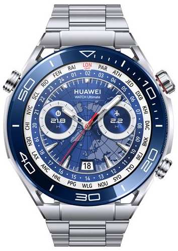 Смарт-часы HUAWEI WATCH Ultimate Steel (CLB-B19)