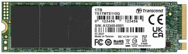 SSD накопитель Transcend 110Q 1TB (TS1TMTE110Q) 9098095265