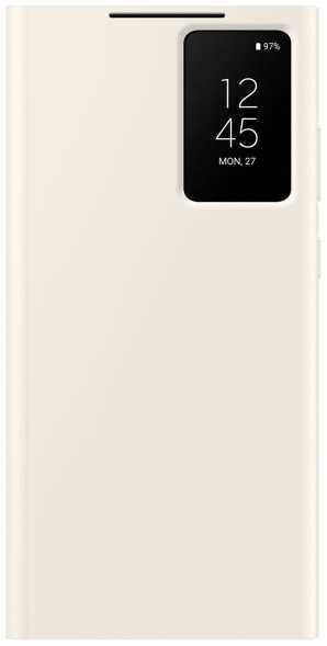 Чехол Samsung Smart View Wallet Case для Galaxy S23 Ultra Cream (EF-ZS918CUEGRU) 9098097106