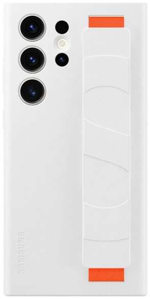 Чехол Samsung Silicone Grip Case для Galaxy S23 Ultra White (EF-GS918TWEGRU) 9098097197