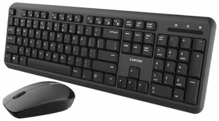 Комплект клавиатура+мышь Canyon CNS-HSETW02-RU
