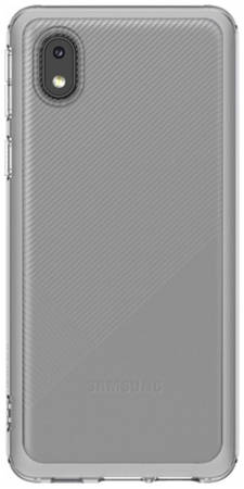 Чехол Samsung Soft Clear Cover для Galaxy A01 Core, прозрачный (EF-OA013TTEGRU) 9098101048