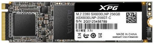 SSD накопитель ADATA SX6000 Lite 256GB (ASX6000LNP-256GT-C) 9098103660