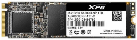 SSD накопитель ADATA SX6000 Lite 1TB (ASX6000LNP-1TT-C) 9098103663