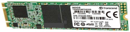 SSD накопитель Transcend MTS820S 960GB (TS960GMTS820S)