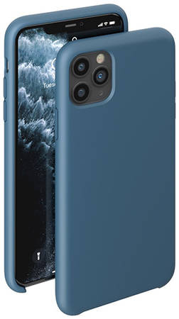 Чехол Deppa Liquid Silicone для iPhone 11 Pro Max, синий (87314) 9098104005