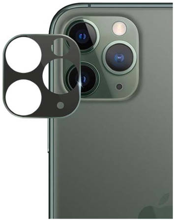 Защитное стекло Deppa на камеру iPhone 11 Pro/ Pro Max, зеленый (62623)