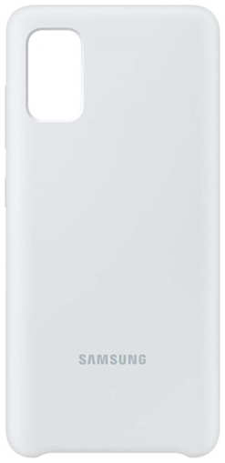 Чехол Samsung Silicone Cover для A41 White (EF-PA415TWEGRU) 9098120582