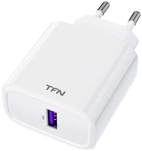 Сетевое зарядное устройство TFN Rapid 5A QC/SCP White (TFN-WCRPD02) 9098123752