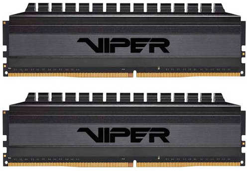Оперативная память Patriot Viper 4 Blackout DDR4 4000Mhz 16GB (PVB416G400C9K) 9098130255