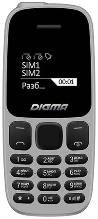 Мобильный телефон Digma Linx A106 Grey (LT1065PM) 9098130492