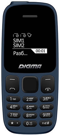 Мобильный телефон Digma Linx A106 Blue (LT1065PM) 9098130497