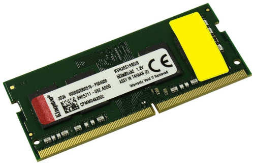 Оперативная память Kingston ValueRAM 8GB SO-DIMM 2666Mhz (KVR26S19S6/8)