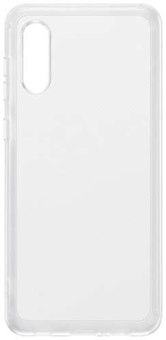 Чехол Samsung Soft Clear Cover для Galaxy A02, (EF-QA022)
