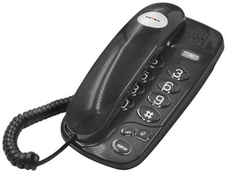 Телефон проводной teXet TX-238 Black 9098134362