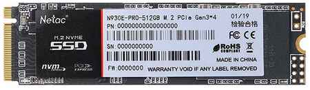 SSD накопитель NETAC N930E Pro 512GB (NT01N930E-512G-E4X) 9098158247